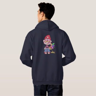 Drug-free beach hoodie