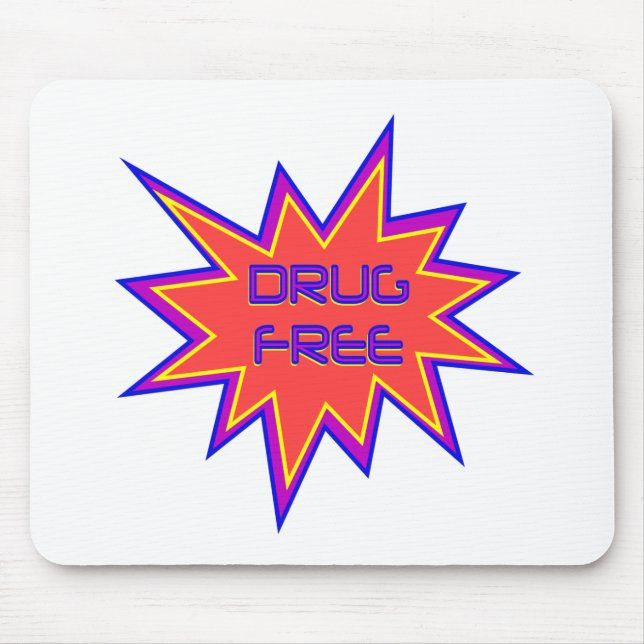 Drug Free Mouse Pad (Front)