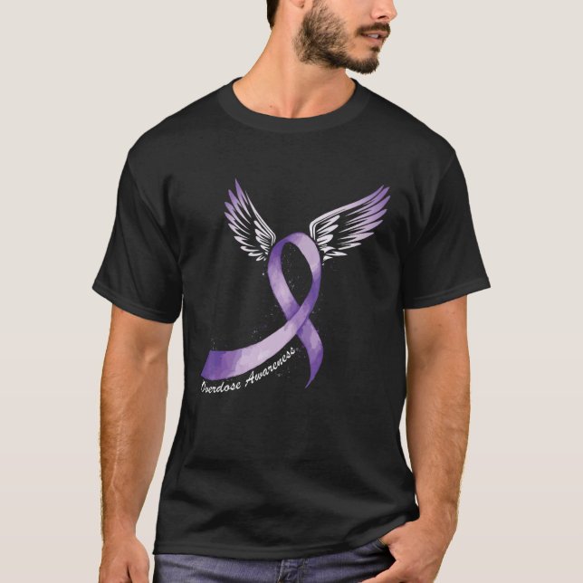 Drug Overdose Awareness Day August 31st Recovery W T-Shirt (Front)