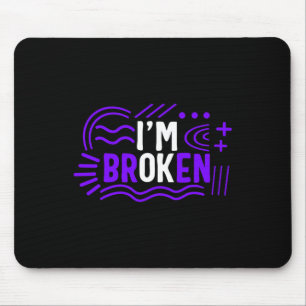Drug Overdose Awareness Drug Addiction Month Recov Mouse Pad