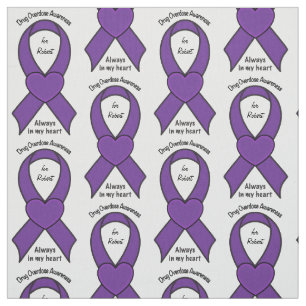 Drug Overdose Awareness Name Customisable Fabric