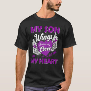 Drug Overdose Awareness Purple Ribbon T-Shirt