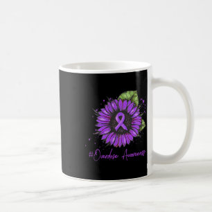 Drug Overdose Awareness Ribbon Drug Addiction Cris Coffee Mug