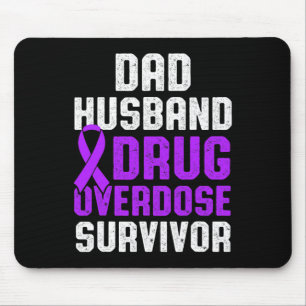 Drug Overdose Awareness Warrior Survivor 10  Mouse Pad