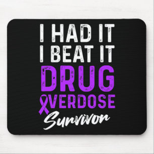 Drug Overdose Awareness Warrior Survivor 11 Mouse Pad
