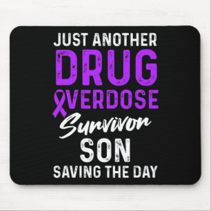 Drug Overdose Awareness Warrior Survivor 18 Mouse Pad