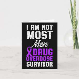 Drug Overdose Awareness Warrior Survivor 23  Card