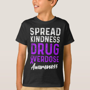 Drug Overdose Awareness Warrior Survivor 37 T-Shirt