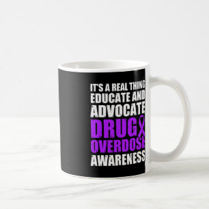 Drug Overdose Awareness Warrior Survivor 57 Coffee Mug