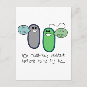 Drug Resistance Postcard
