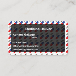 drugstore Business card (editable)