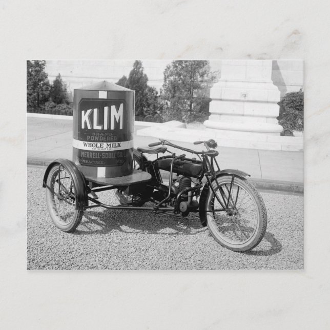 Drugstore Motorcycle Postcard (Front)