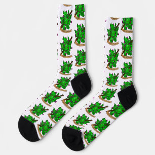 Druid Dice Design Socks