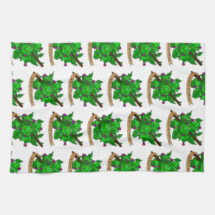 Druid Dice Design Tea Towel