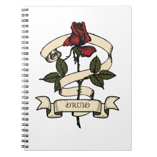 druid rose notebook