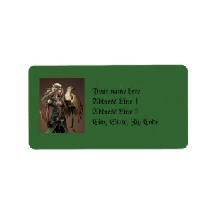 Druidic Address Lable Label