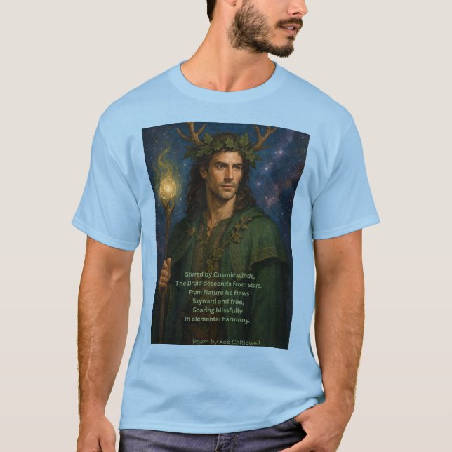 Druidic Magic by Xoe Celticwell 1 T-Shirt (Front)