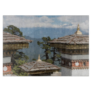 Druk Wangyal Chortens Cutting Board