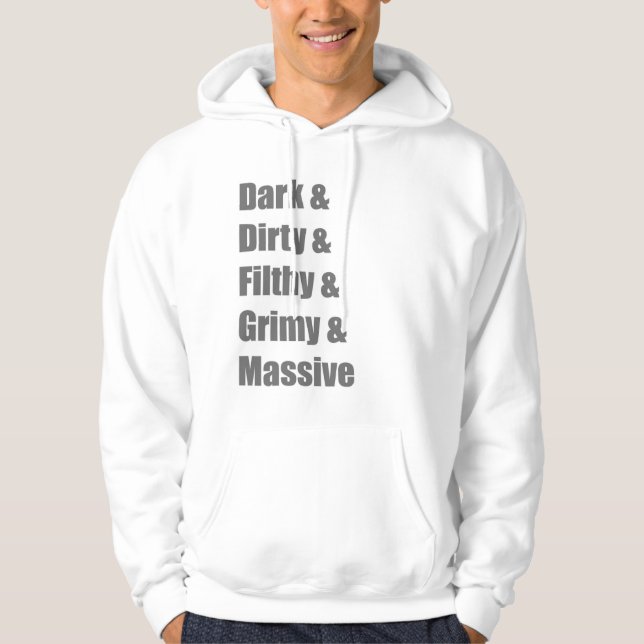 Drum and Bass DnB Electro Dub step Dubstep Grime Hoodie (Front)