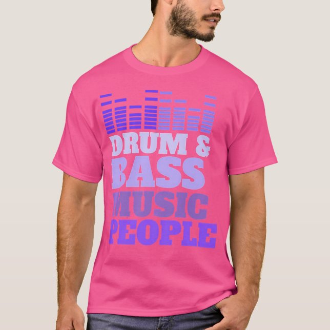 Drum And Bass Dubstep Dnb T-Shirt (Front)