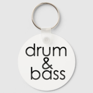 Drum and Bass Key Ring