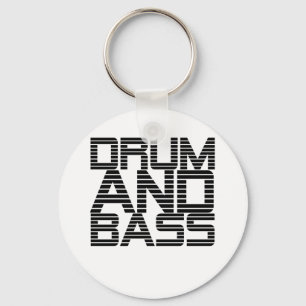 Drum and Bass Key Ring