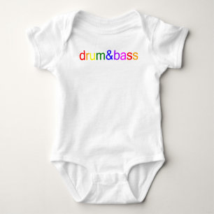 Drum and Bass Spectrum Baby Bodysuit