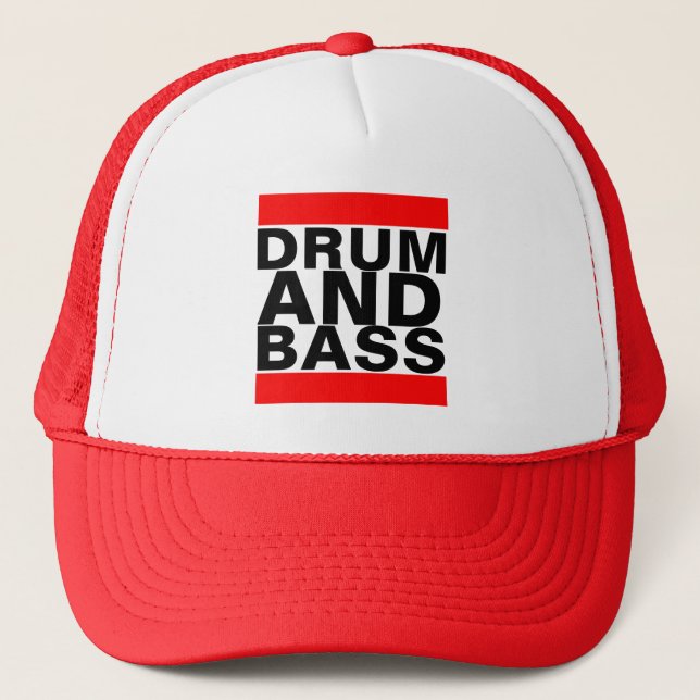 Drum and Bass Trucker Hat (Front)