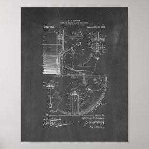 Drum And Cymbal Playing Apparatus Patent - Chalkbo Poster