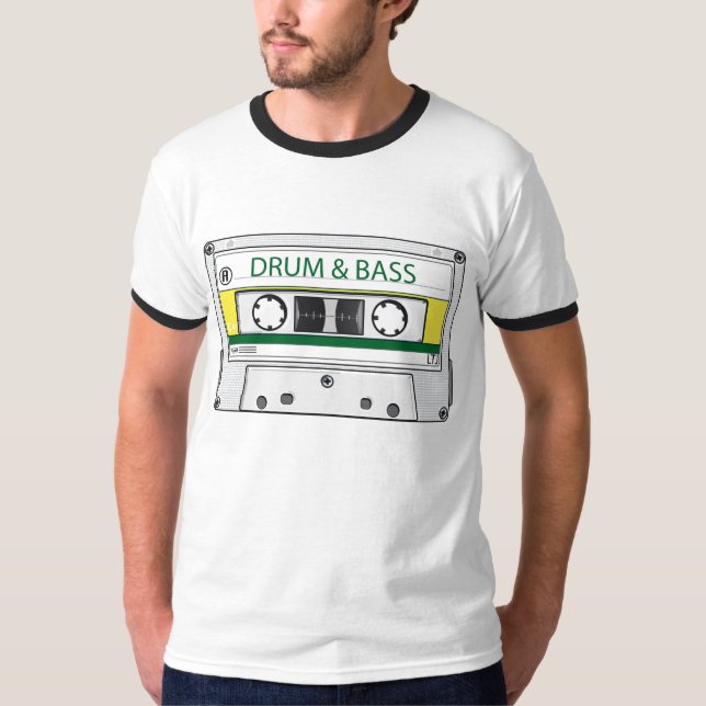 Drum & Bass Mix Tape T-Shirt (Front)