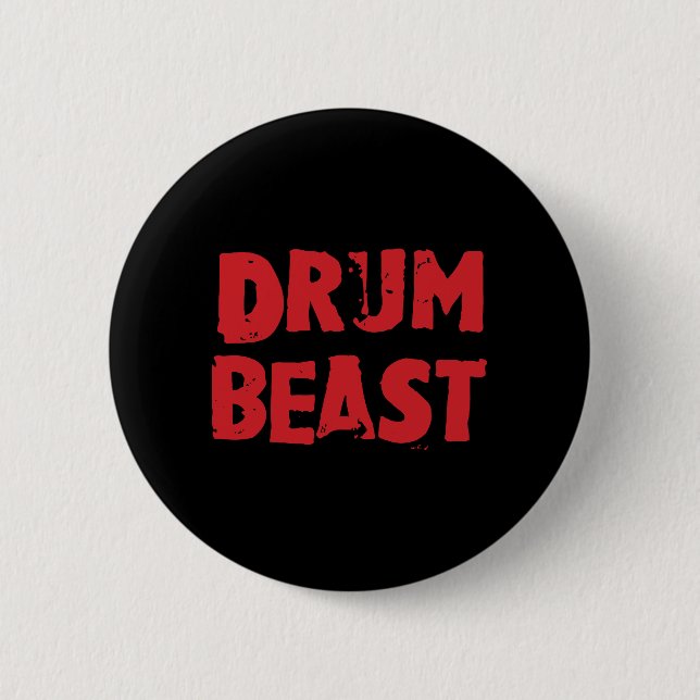Drum Beast Button (Front)