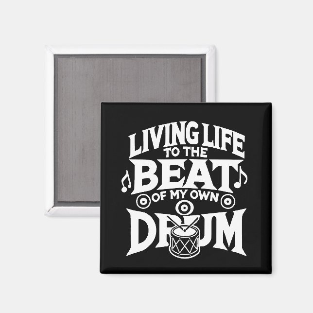 Drum Beat Magnet (Front/Back)