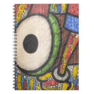 Drum beat spiral notebook