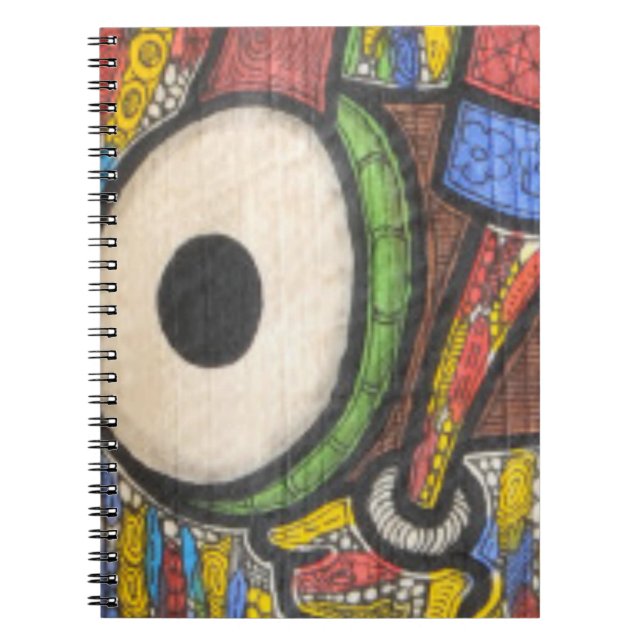 Drum beat spiral notebook (Front)