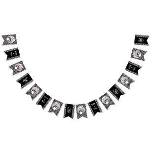 Drum Born to Rock & Roll Drummer Rocker Musician Bunting