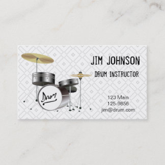 Drum Business Card