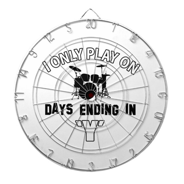 Drum Designs Dartboard (Front)