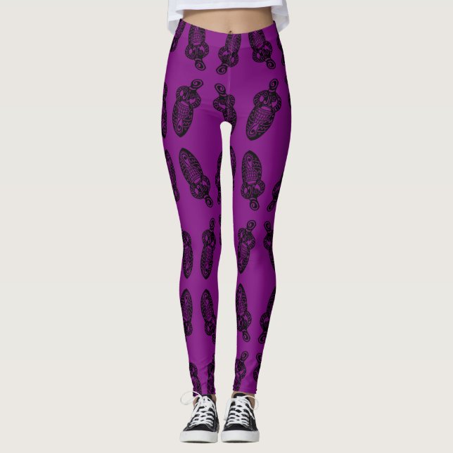 Drum Goddess V2 4-Way Flip Leggings (Front)