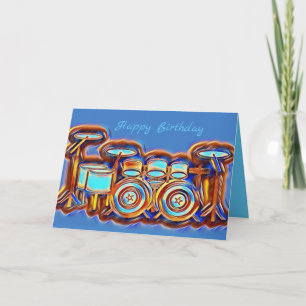 Drum kit card