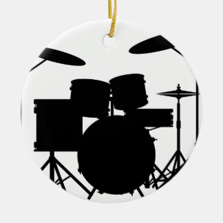 Drum Kit Ceramic Tree Decoration