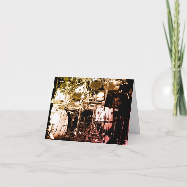 Drum Kit Custom Card (Front)