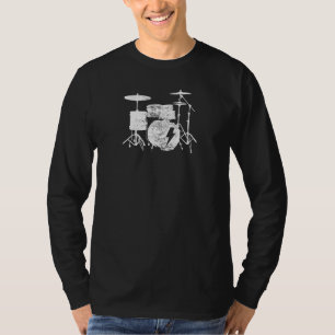 Drum Kit For Drummers  Drummer T-Shirt