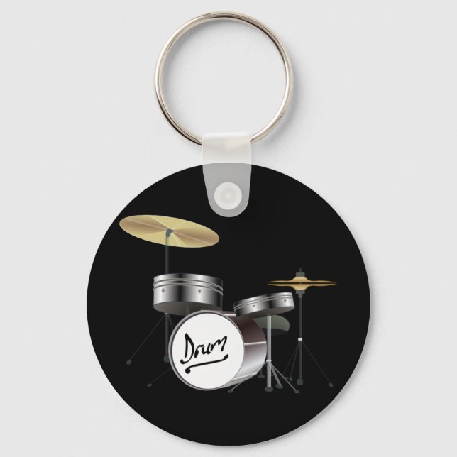 drum kit key ring (Front)