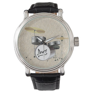 Drum kit - men's watch