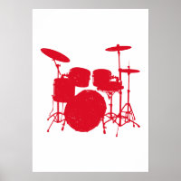 Drum Kit Silhouette