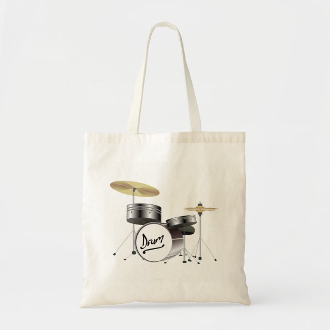 Drum Kit Tote Bag (Front)