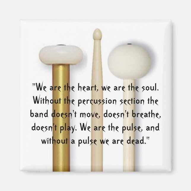 Drum Line Magnet (Front)