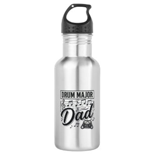 Drum Major Dad Vintage Music Shirt Design_1 532 Ml Water Bottle