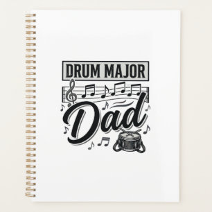 Drum Major Dad Vintage Music Shirt Design_1 Planner