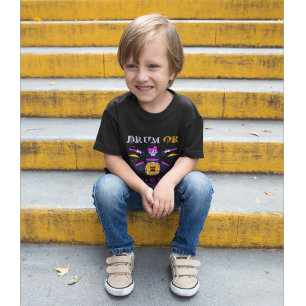 Drum or Treat Skeleton Halloween T-Shirt